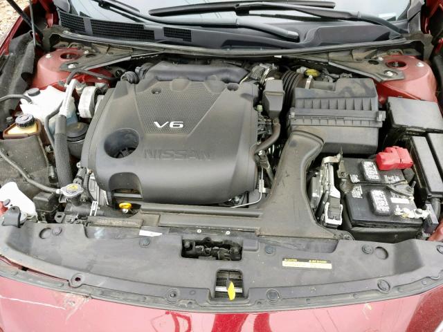 1N4AA6AP2GC448724 - 2016 NISSAN MAXIMA 3.5 RED photo 7