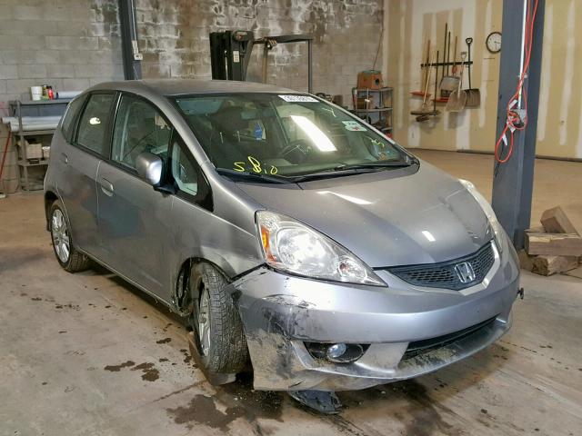 JHMGE88479S040680 - 2009 HONDA FIT SPORT GRAY photo 1