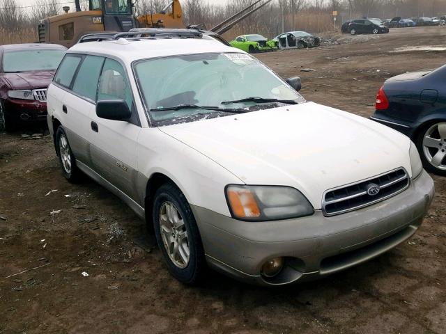 4S3BH675X27606129 - 2002 SUBARU LEGACY OUT WHITE photo 1