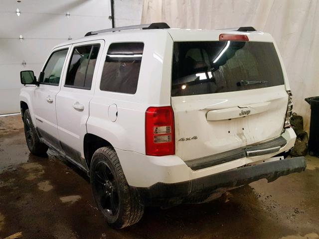 1C4NJRFB7DD158186 - 2013 JEEP PATRIOT LA WHITE photo 3