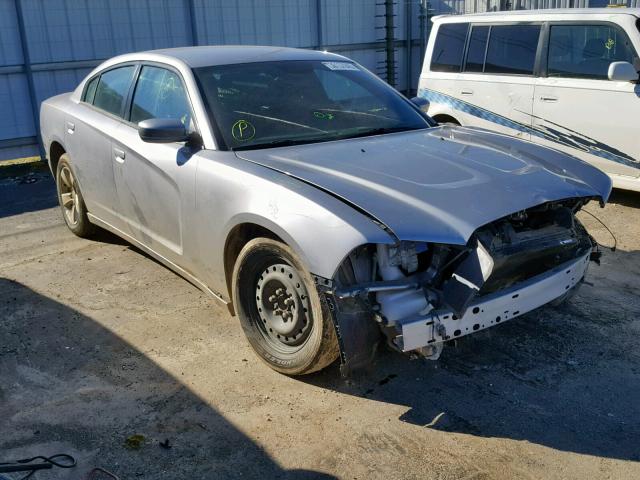 2C3CDXBG5EH168101 - 2014 DODGE CHARGER SE SILVER photo 1