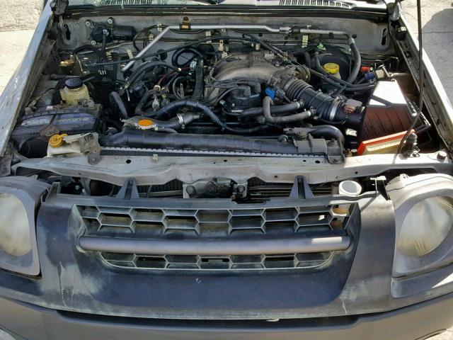 5N1ED28T02C565754 - 2002 NISSAN XTERRA XE SILVER photo 7