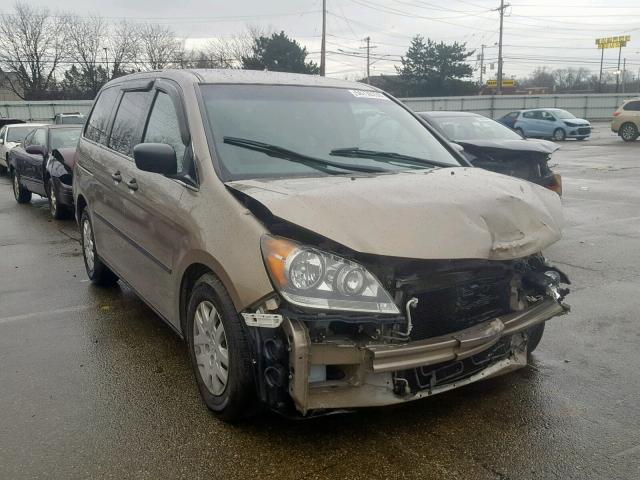 5FNRL38299B048231 - 2009 HONDA ODYSSEY LX TAN photo 1