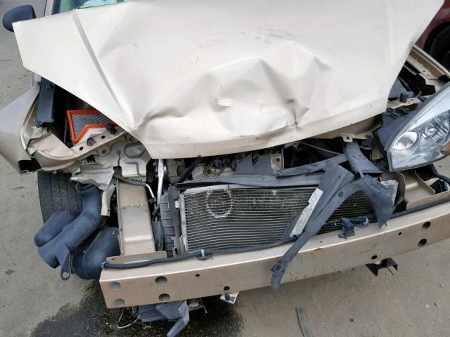 1G1ZT62875F256654 - 2005 CHEVROLET MALIBU MAX 金色 照片 9