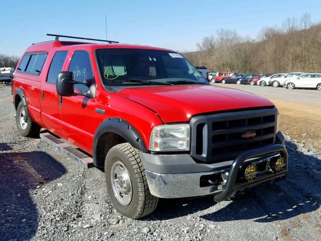 1FTWW30597EA66937 - 2007 FORD F350 SRW S RED photo 1