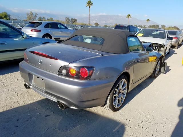 JHMAP21415S003450 - 2005 HONDA S2000  photo 4