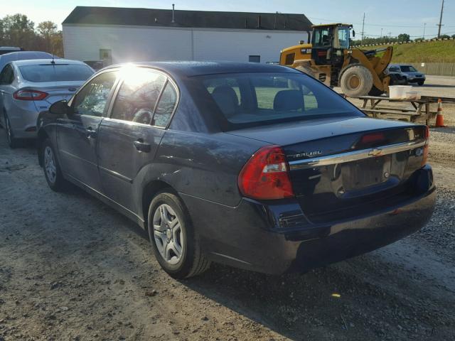 1G1ZS58F17F185067 - 2007 CHEVROLET MALIBU LS BLUE photo 3