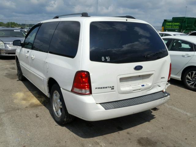 2FMZA52256BA19159 - 2006 FORD FREESTAR S WHITE photo 3