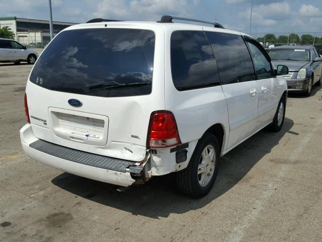 2FMZA52256BA19159 - 2006 FORD FREESTAR S WHITE photo 4