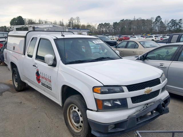 1GCESBFE5C8121790 - 2012 CHEVROLET COLORADO WHITE photo 1