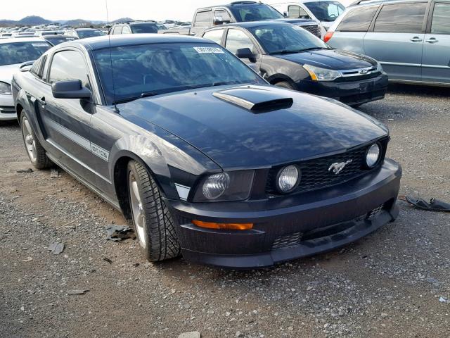 1ZVFT82H875342230 - 2007 FORD MUSTANG GT BLACK photo 1