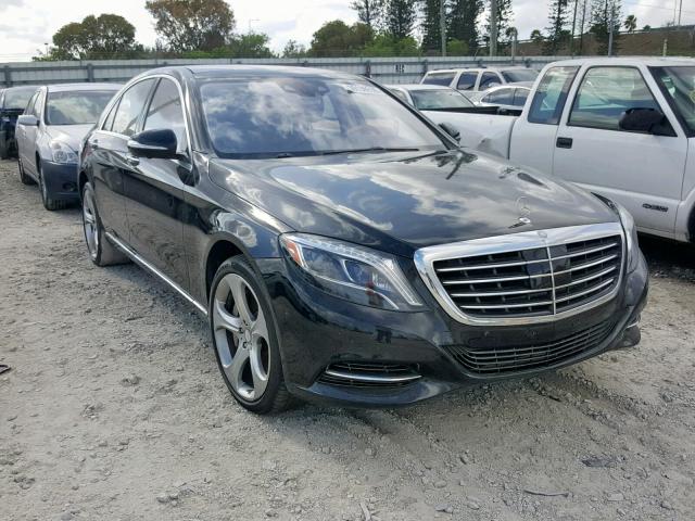 WDDUG8CB6FA141477 - 2015 MERCEDES-BENZ S 550 BLACK photo 1