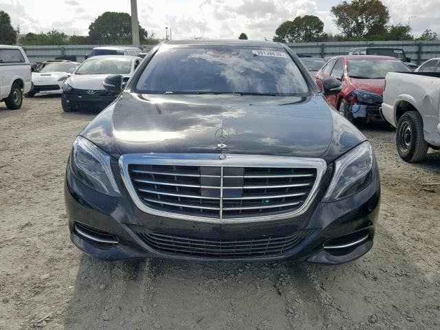 WDDUG8CB6FA141477 - 2015 MERCEDES-BENZ S 550 BLACK photo 9