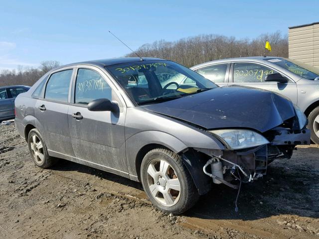 1FAFP34N27W364379 - 2007 FORD FOCUS ZX4 GRAY photo 1