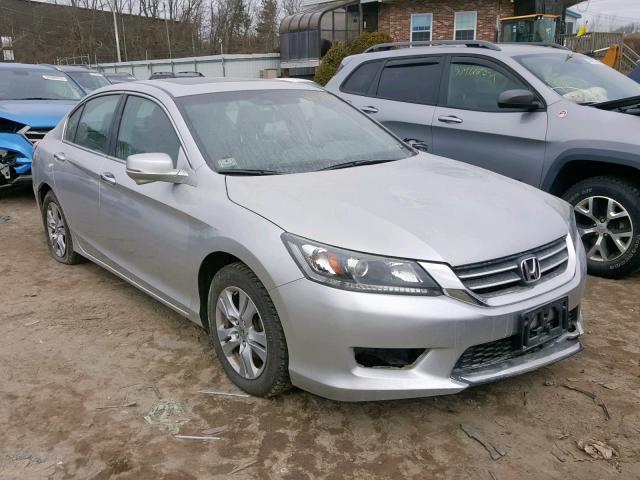 1HGCR2F8XDA055262 - 2013 HONDA ACCORD EXL SILVER photo 1