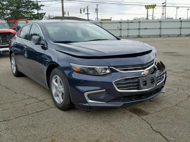 1G1ZB5ST8HF107577 - 2017 CHEVROLET MALIBU LS BLUE photo 1