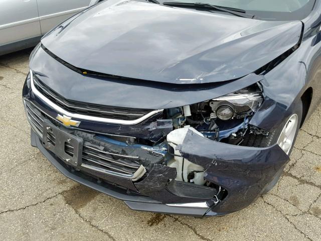 1G1ZB5ST8HF107577 - 2017 CHEVROLET MALIBU LS BLUE photo 9
