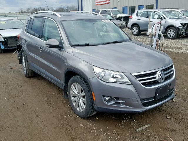 WVGBV7AX5AW508974 - 2010 VOLKSWAGEN TIGUAN SE GRAY photo 1