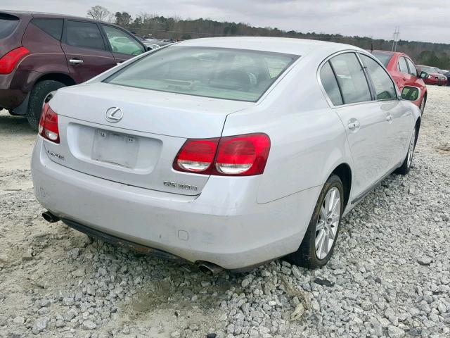 JTHBH96S365004407 - 2006 LEXUS GS GENERAT WHITE photo 4