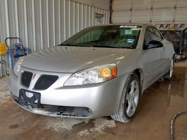 1G2ZH358264284947 - 2006 PONTIAC G6 GT SILVER photo 2