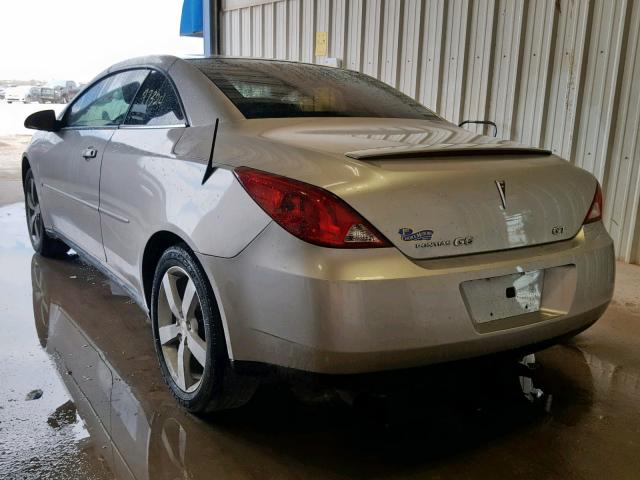 1G2ZH358264284947 - 2006 PONTIAC G6 GT SILVER photo 3