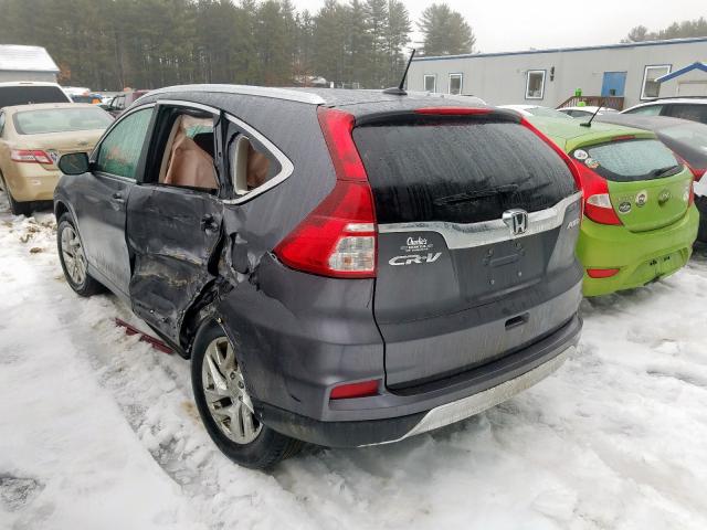 5J6RM4H73FL070274 - 2015 HONDA CR-V EXL  photo 3