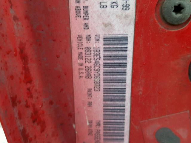 1B3ES46C9YD658723 - 2000 DODGE NEON BASE RED photo 10