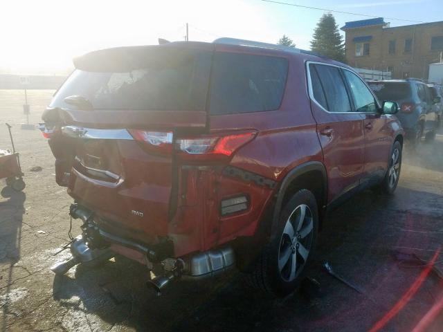 1GNEVHKW0JJ184284 - 2018 CHEVROLET TRAVERSE LT  photo 4