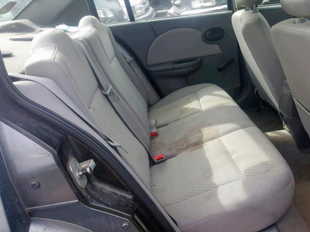 1G8AJ55F76Z180586 - 2006 SATURN ION LEVEL GRAY photo 6