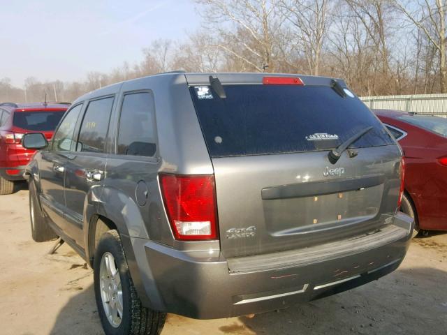 1J8GR48K57C616506 - 2007 JEEP GRAND CHER GRAY photo 3