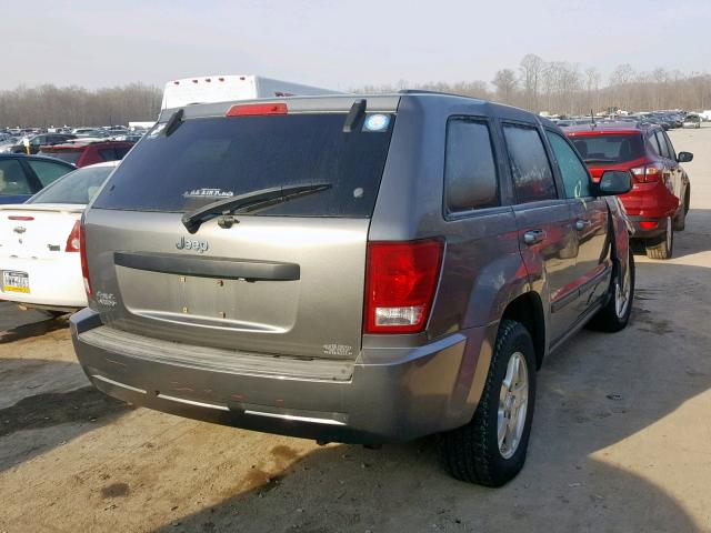 1J8GR48K57C616506 - 2007 JEEP GRAND CHER GRAY photo 4