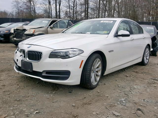 WBAFV3C50EDZ33754 - 2014 BMW 535 D WHITE photo 2