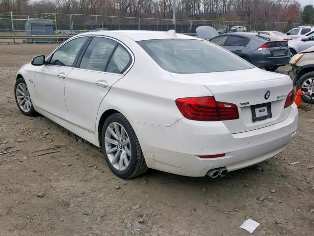 WBAFV3C50EDZ33754 - 2014 BMW 535 D WHITE photo 3