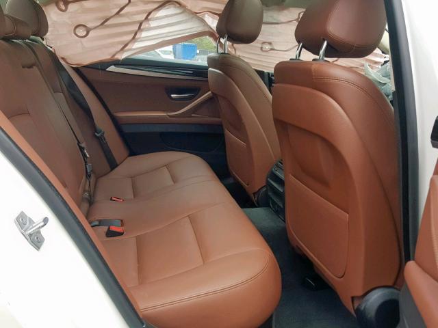 WBAFV3C50EDZ33754 - 2014 BMW 535 D WHITE photo 6