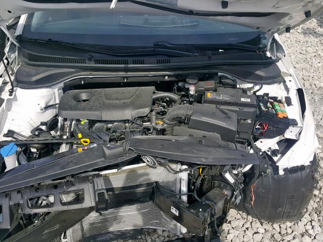 3KPC24A3XKE055315 - 2019 HYUNDAI ACCENT SE WHITE photo 7