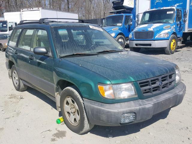 JF1SF6359XH723686 - 1999 SUBARU FORESTER L GREEN photo 1