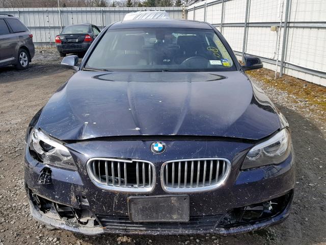 WBAKP9C58ED693431 - 2014 BMW 550 XI BLUE photo 9