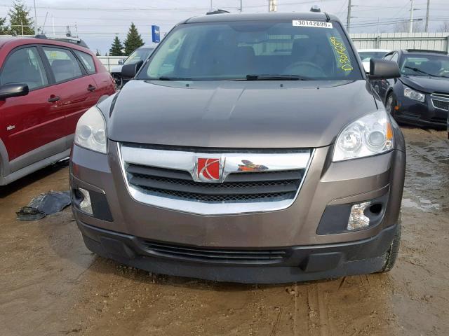 5GZER13728J149346 - 2008 SATURN OUTLOOK XE GRAY photo 9