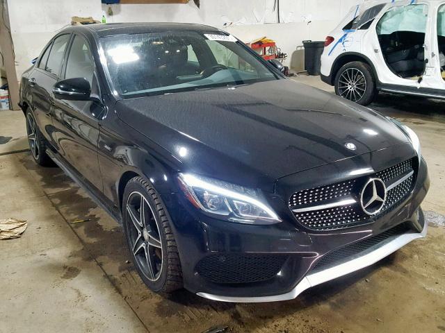 55SWF6EB7GU107868 - 2016 MERCEDES-BENZ C 450 4MAT BLACK photo 1