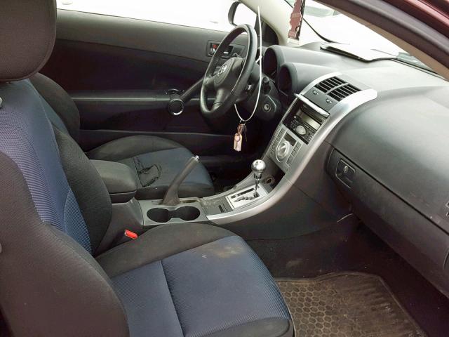 JTKDE177X50023846 - 2005 TOYOTA SCION TC PURPLE photo 5
