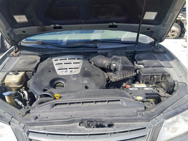 KMHFC46F56A048998 - 2006 HYUNDAI AZERA SE GREEN photo 7