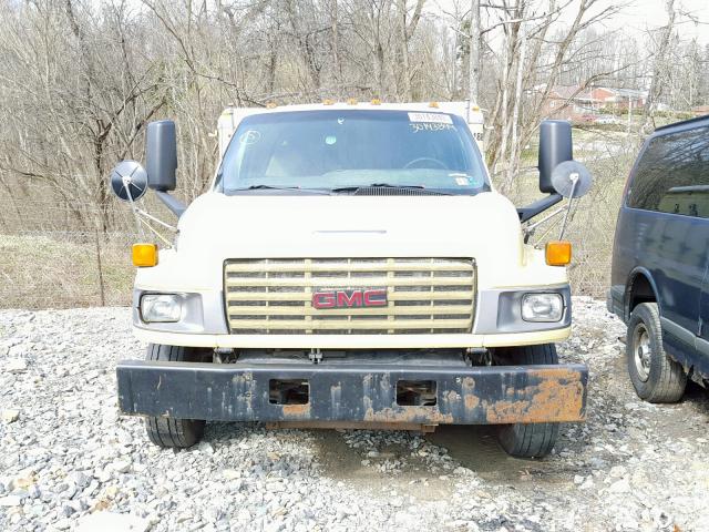 1GDJ5C1G39F410316 - 2009 GMC C5500 C5C0 YELLOW photo 9