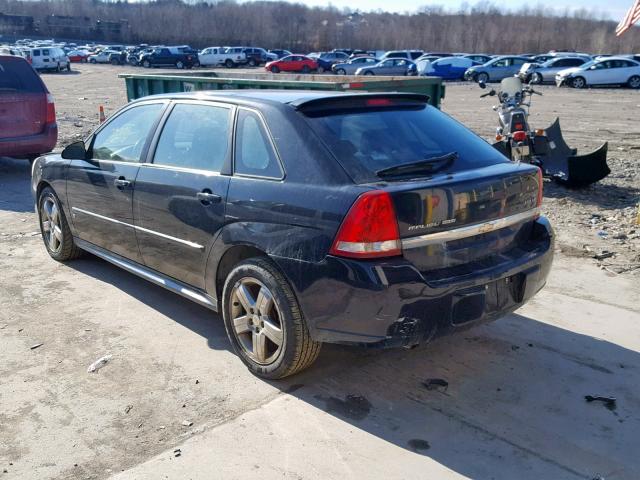 1G1ZU67N27F160025 - 2007 CHEVROLET MALIBU MAX 黑色 照片 3