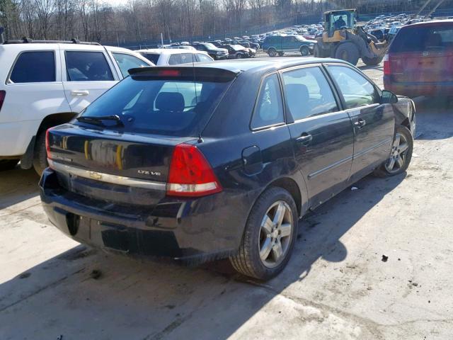 1G1ZU67N27F160025 - 2007 CHEVROLET MALIBU MAX 黑色 照片 4