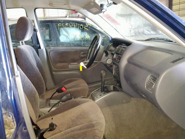 2CNBJ634416934450 - 2001 CHEVROLET TRACKER LT BLUE photo 5