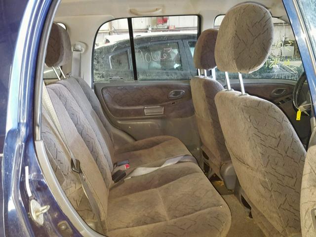 2CNBJ634416934450 - 2001 CHEVROLET TRACKER LT BLUE photo 6