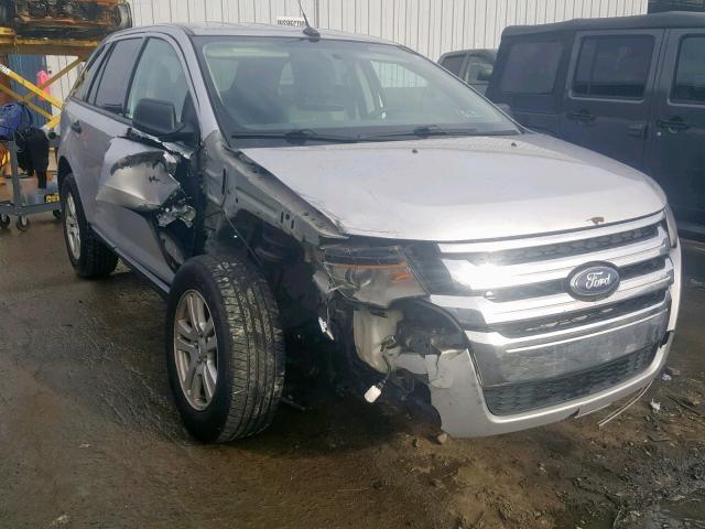 2FMDK3GC0DBA51141 - 2013 FORD EDGE SE SILVER photo 1