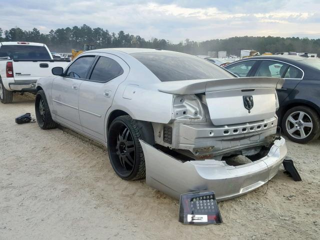 2B3CA3CV8AH271289 - 2010 DODGE CHARGER SX SILVER photo 3