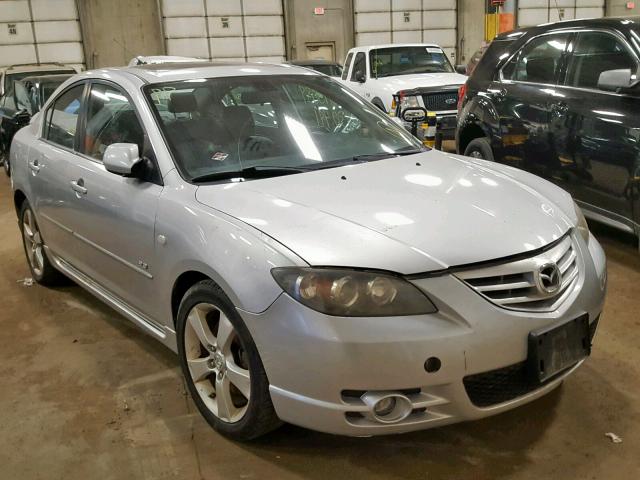 JM1BK323061540883 - 2006 MAZDA 3 S SILVER photo 1