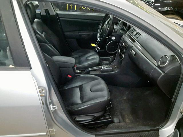 JM1BK323061540883 - 2006 MAZDA 3 S SILVER photo 5